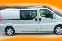 Opel Vivaro 2001–2015 Siderør (2 stk., rustfrit stål) foto 9