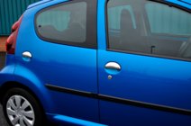 Peugeot 107 2005–2014 Dørgrebscovers (rustfrit stål) foto 4