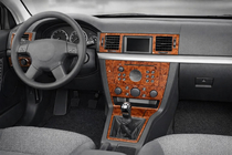 Opel Vectra C 2002–2008 Instrumentbordbeklædning Aluminium foto 1