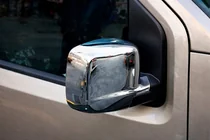 Peugeot Bipper 2008–2017 Fuld spejlkåbesæt (2 stk., rustfrit stål) foto 2