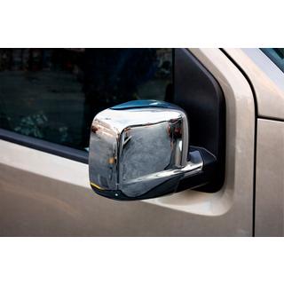 Fuld spejlkåbesæt (2 stk., rustfrit stål) Peugeot Bipper 2008–2017 foto 2