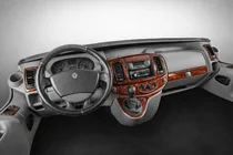 Opel Vivaro 2001–2015 Instrumentbordsoverlay (stort sæt) foto 1