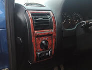 Opel Astra G Classic 1998–2012 Instrumentbordbeklædning Trælook foto 2