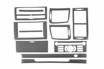 Peugeot 407 2004–2011 Instrumentbrætpanel-indlæg (Kit-1) Aluminium foto 5