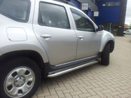 Renault Duster 2008–2017 Premium sidetrin (sæt 2 stk., rustfrit stål) 60 mm foto 1