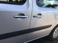 Renault Kangoo 2008–2020 Dørgrebscovers (rustfrit stål) 3 stk., Carmos - tyrkisk rustfrit stål foto 3