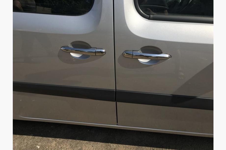 Renault Kangoo 2008–2020 Dørgrebscovers (rustfrit stål) 4 stk., OmsaLine - italiensk rustfrit stål Foto 6
