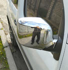 Renault Kangoo 2008–2020 Krom spejlkapper 2008-2013 (2 stk.) OmsaLine - italiensk rustfrit stål foto 1