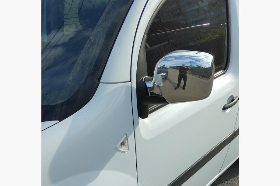 Renault Kangoo 2008–2020 Krom spejlkapper 2008-2013 (2 stk.) Foto 2