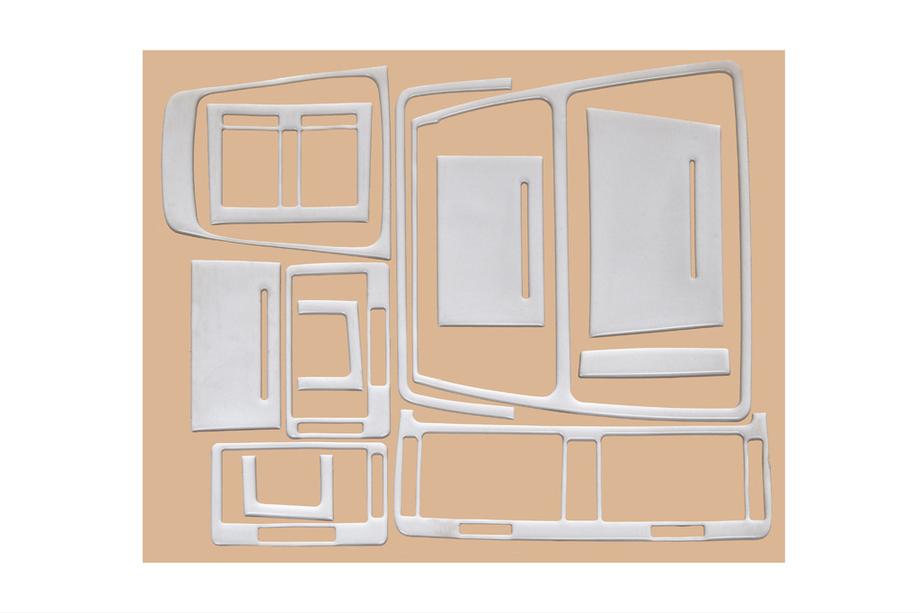 Skoda Octavia II A5 2006–2010 Interiørpanel-lister Aluminium Foto 6