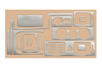 Skoda Fabia 2000–2007 Instrumentbordsbeklædning Sort foto 3