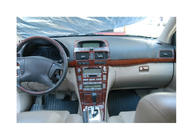 Toyota Avensis 2003–2009 Instrumentbordbeklædning Small Trælook foto 3