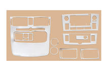 Toyota Avensis 2003–2009 Instrumentbordbeklædning Small Trælook foto 1