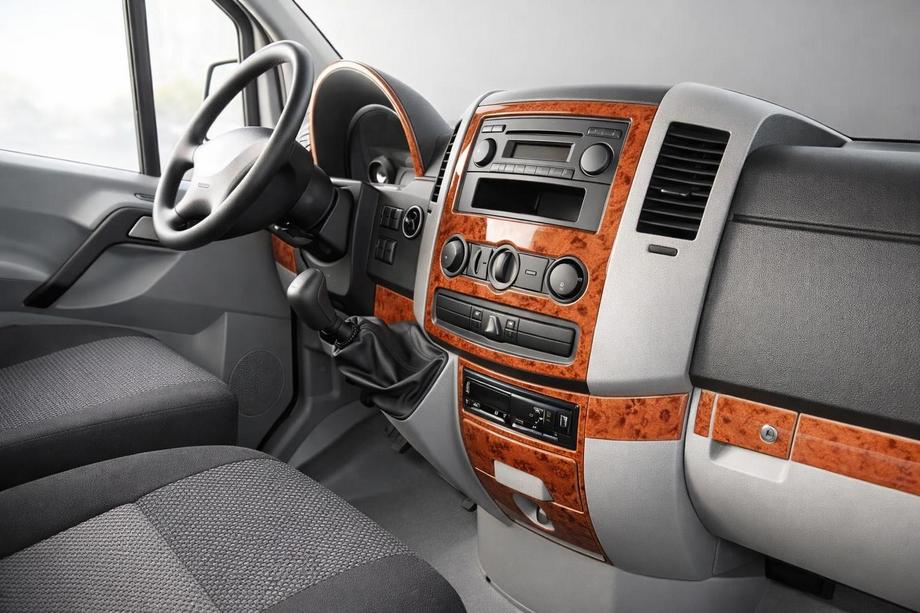 Volkswagen Crafter 2006–2016 Instrumentpanel-lister (19 dele) Image