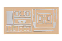 Volkswagen Passat B5 1997–2005 Instrumentbordbeklædning 2004-2005 Aluminium foto 4
