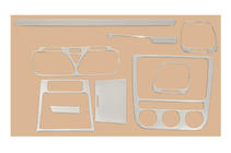 Volkswagen EOS 2006–2011 Instrumentbordbeklædning Aluminium foto 2