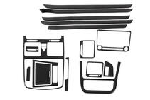 Volkswagen Jetta 2006–2011 Instrumentbordbeklædning Trælook foto 14