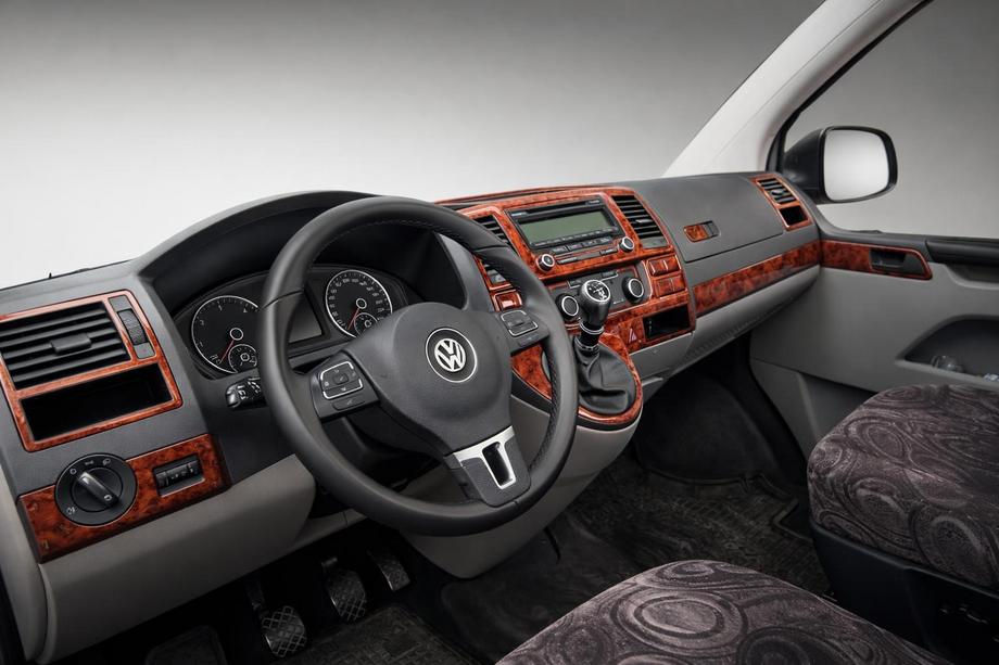 Volkswagen T5 2010–2015 Instrumentbordbeklædning Carbon Image