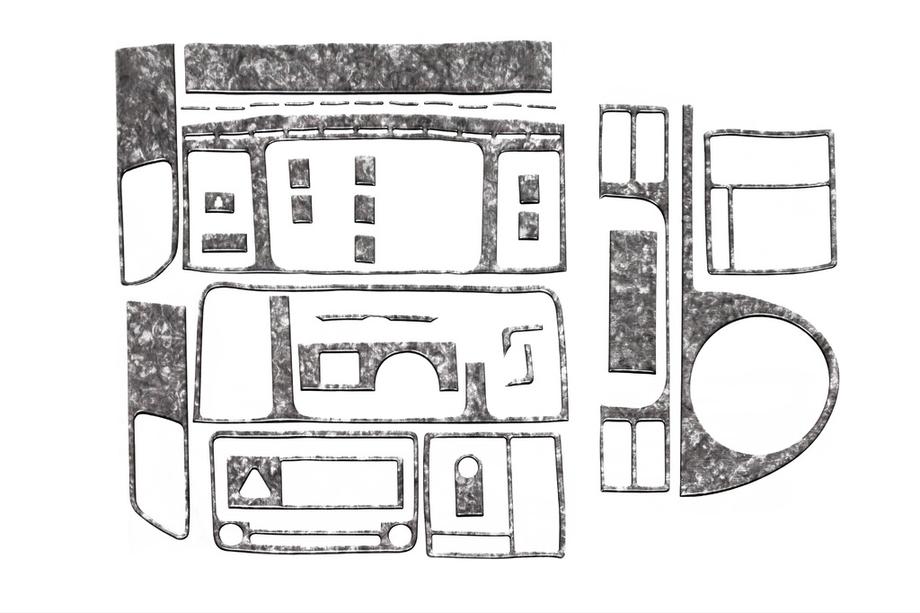 Volkswagen T5 2010–2015 Instrumentbordbeklædning Foto 7