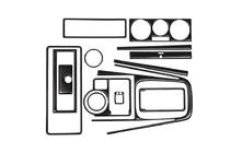 Volkswagen Golf 4 1997–2006 Instrumentbordbeklædning Aluminium foto 2