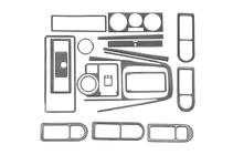 Volkswagen Golf 4 1997–2006 Instrumentbordbeklædning Aluminium foto 3