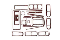 Volkswagen Golf 4 1997–2006 Instrumentbordbeklædning Aluminium foto 1