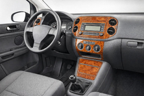 Volkswagen Golf Plus 2004–2014 Instrumentbordbeklædning Aluminium foto 1