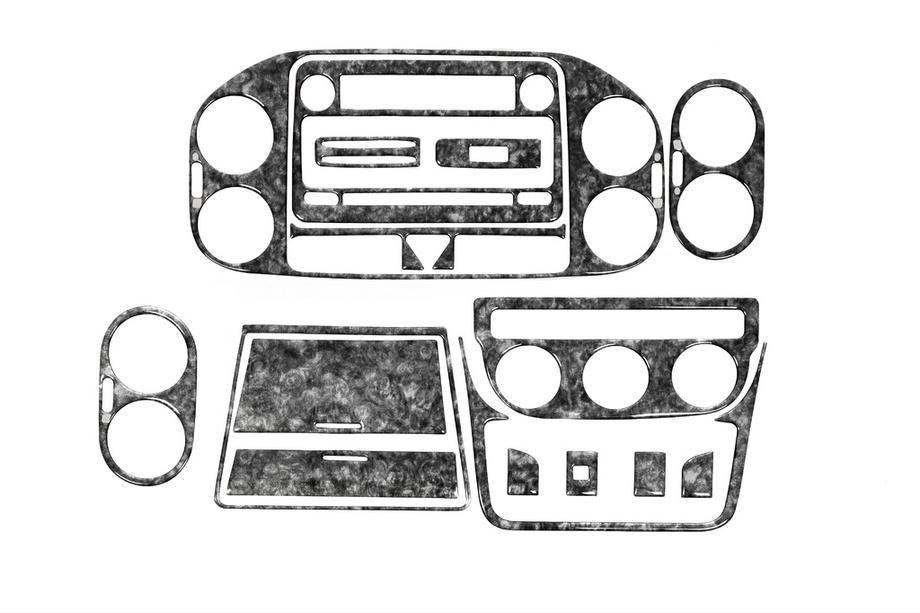 Volkswagen Golf Plus 2004–2014 Instrumentbordbeklædning Foto 3