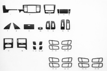 Chevrolet Epica 2006–2014 Interiørlister (kit-1) Aluminium foto 1