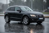 Audi Q5 2008–2017 Sidetrin Maya V2 (2 stk., aluminium) foto 1