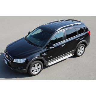 Sideskørter Maya V2 (2 stk., aluminium) Chevrolet Captiva 2006–2019 foto 1