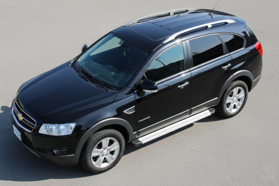 Chevrolet Captiva 2006–2019 Sideskørter Maya V2 (2 stk., aluminium) Image