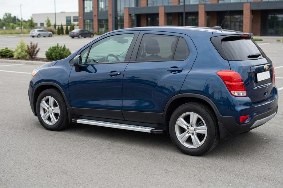 Chevrolet Trax 2012–2023 Sidetrin Maya V2 (2 stk., aluminium) Image