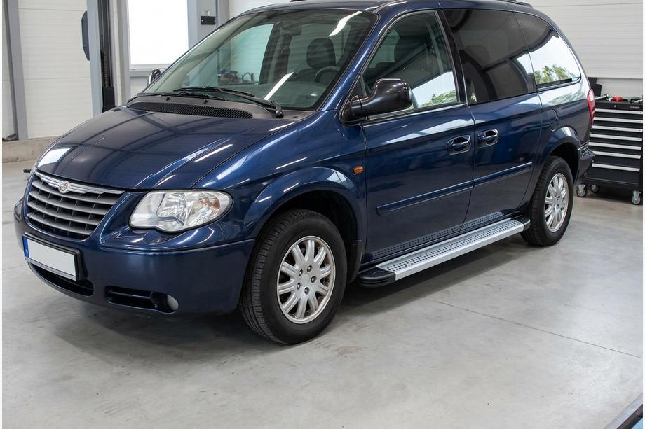 Chrysler Voyager 2001–2007 Sidetrin Maya V2 (2 stk., aluminium) Image