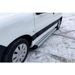 Sidetrin Maya V2 (2 stk., aluminium) Citroen Berlingo 1996–2008 foto 1