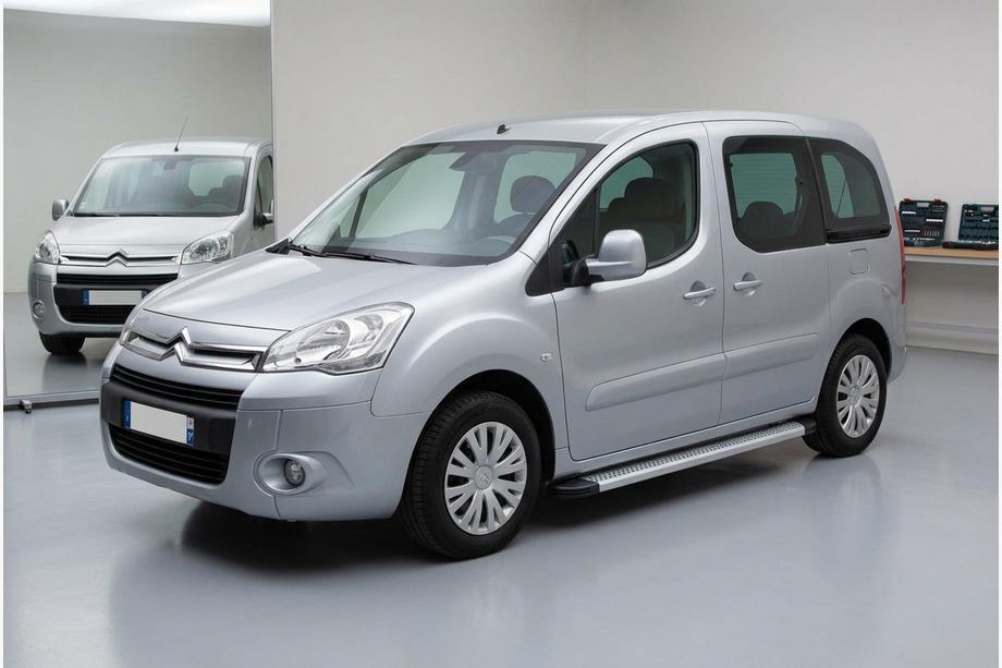 Citroen Berlingo 2008–2018 Sidetrin Maya V2 (2 stk., aluminium) Image