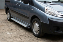 Citroen Jumpy 2007–2017 Sidetrin Maya V2 (2 stk., aluminium) foto 1