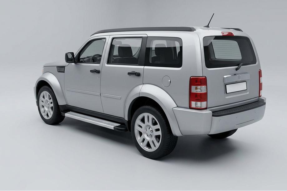Dodge Nitro 2006–2011 Sidetrin Maya V2 (2 stk., aluminium) Image