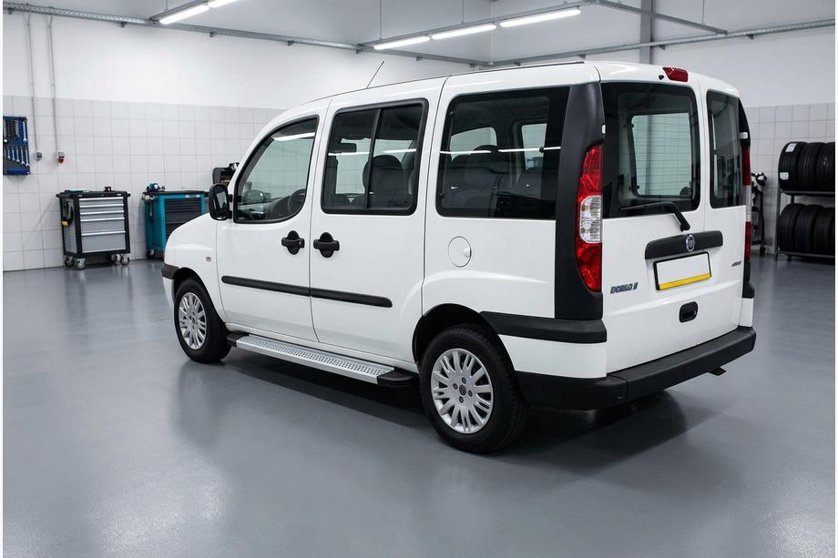 Fiat Doblo I 2001–2005 Sidetrin Maya V2 (2 stk., aluminium) Image