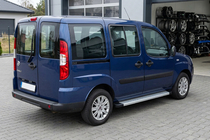 Fiat Doblo I 2005–2010 Sidetrin Maya V2 (2 stk., aluminium) Maxi hjulbase foto 1
