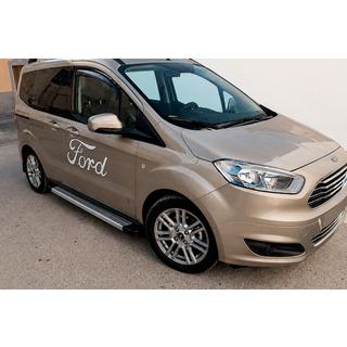 Sidetrin Maya V2 (2 stk., aluminium) Ford Courier 2014–2023 foto 1