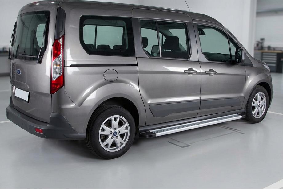 Ford Connect 2014–2021 Sidetrin Maya V2 (2 stk., aluminium) Image