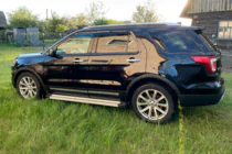 Ford Explorer 2011–2019 Sidetrin Maya V2 (2 stk., aluminium) foto 1