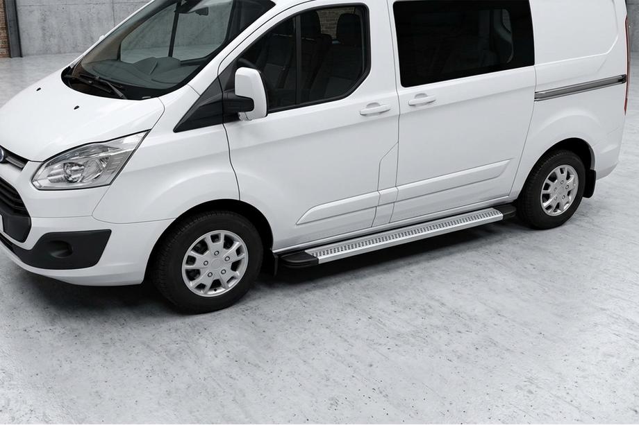 Ford Custom 2013–2022 Sidetrin Maya V2 (2 stk., aluminium) Image