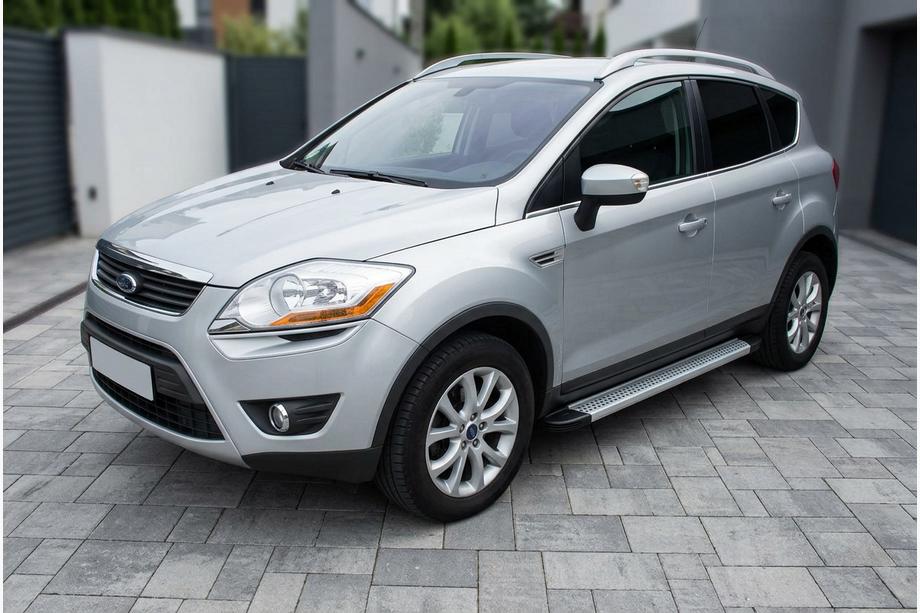 Ford Kuga 2008–2013 Sidetrin Maya V2 (2 stk., aluminium) Image