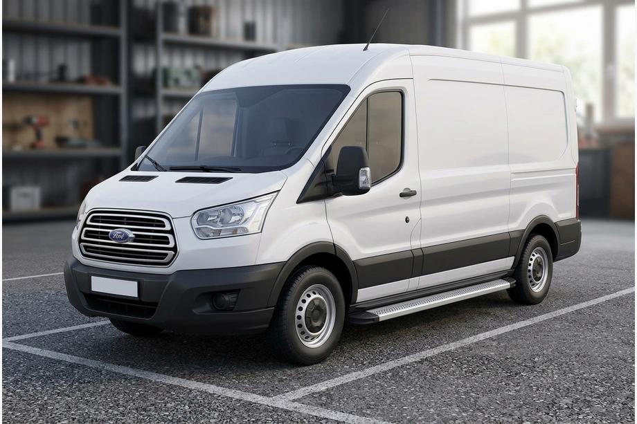 Ford Transit 2014– Sidetrin Maya V2 (2 stk., aluminium) Image