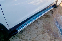 Honda CRV 2012–2016 Sidetrin Maya V2 (2 stk., aluminium) foto 8