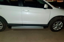 Honda CRV 2012–2016 Sidetrin Maya V2 (2 stk., aluminium) foto 9
