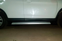 Honda CRV 2012–2016 Sidetrin Maya V2 (2 stk., aluminium) foto 4