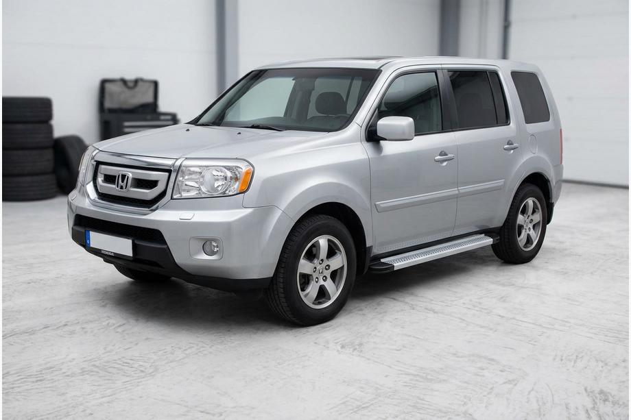 Honda Pilot 2008–2015 Sidetrin Maya V2 (2 stk., aluminium) Image